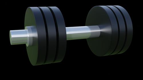 Dumbels with Black weights preview image